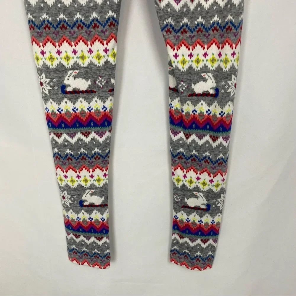 NWT Authentic American‎ Heritage Bunny Holiday Leggings